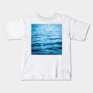 Blue waves Kids T-Shirt